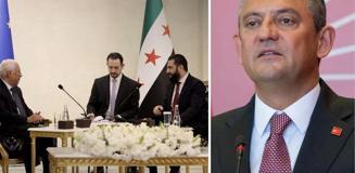 Özel'e 5 dakika bile ayırmadı, Şam'da Şara ile görüştü Özel'e 5 dakika bile ayırmadı, Şam'da Şara ile görüştü