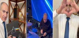 Paşinyan renkli paylaşımlarıyla gündemde! Bazen kalp, bazen de dans