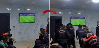 Siren çaldı, derbi yarım kaldı! İtfaiyecilerin refleksi 'Helal olsun' dedirtti