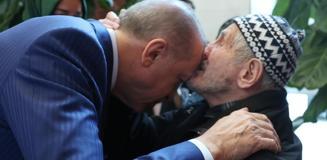 Asırlık çınardan Cumhurbaşkanı Erdoğan'a anlamlı sözler: O benim manevi torunum