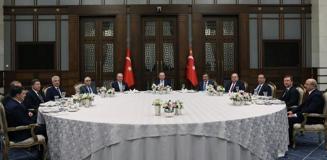 Cumhurbaşkanı Erdoğan, yasama, yürütme ve yargı organlarının temsilcileriyle bir araya geldi