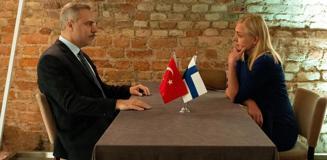Bakan Fidan ile Finlandiyalı mevkidaşının görüşmesine damga vuran kare