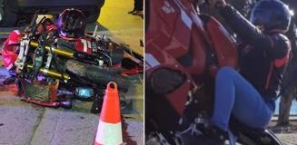 Kaskını kız arkadaşına veren fenomen feci şekilde can verdi