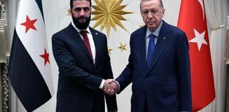 Ateşkes sonrası Cumhurbaşkanı Erdoğan'dan kritik temas! Ahmed Şara ile görüştü