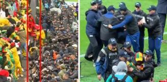 Hiç acımadılar! Dev finali gölgede bırakan görüntü