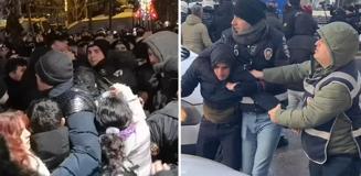 İstanbul dahil 4 şehirde protesto! Çok sayıda gözaltı var