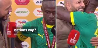 Nordin Amrabat'ı karşısında gören Sadio Mane şaştı kaldı