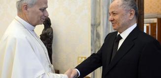 Barzani, Papa ile görüştü: Kürtler için yardım istedim