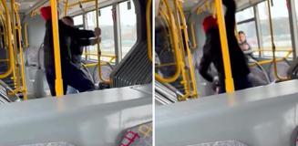 Otobüste yer tartışmasında yolcuyu darbedip, 'Komutanımı çağırın' dedi Otobüste yer tartışmasında yolcuyu darbedip, 'Komutanımı çağırın' dedi