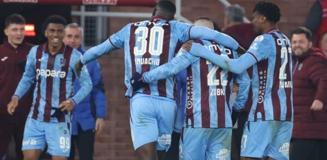 Trabzonspor, zirve yarışından kopmadı Trabzonspor, zirve yarışından kopmadı