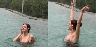 Melis Sezen, Bali'de yağmur altındaki dansıyla sosyal medyayı salladı Melis Sezen, Bali'de yağmur altındaki dansıyla sosyal medyayı salladı
