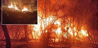 Tüyleri ürperten olay! Yanan evinin 10 metre ilerisinde ağaca asılı halde bulundu