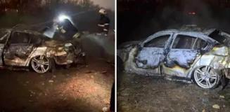 Şarampole uçan otomobil alev aldı! Hayata son anda tutundular Şarampole uçan otomobil alev aldı! Hayata son anda tutundular