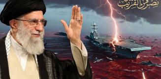 Saldırıya hazırlanan İran, ABD'ye bu görselle meydan okudu! Yer verilen ayet dikkat çekici