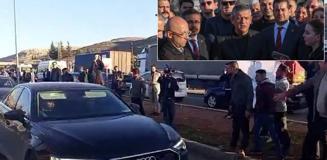 Deprem bölgesinde CHP lideri Özel'e soğuk duş: Bir grup tarafından yuhalandı