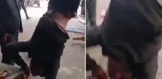 İnfial yaratan görüntü! İşkencecilerin tamamı gözaltına alındı