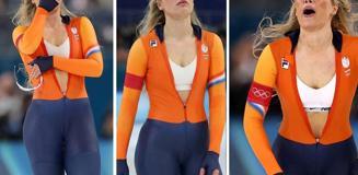 Olimpiyat rekoru kıran Jutta Leerdam, gözyaşlarını tutamadı