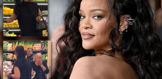 Rihanna'yı markette gören kadın şaşkınlığını gizleyemedi