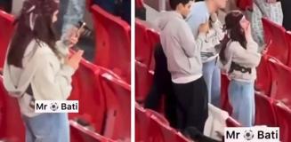 Milyonların izlediği maça Arda Güler ve kız arkadaşı damga vurdu