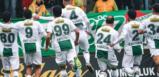 Bursaspor adım adım 1. Lig'e geliyor Bursaspor adım adım 1. Lig'e geliyor