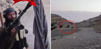 Savaş sırasında bomba görüntü! O anları cep telefonuyla kaydettiler Savaş sırasında bomba görüntü! O anları cep telefonuyla kaydettiler