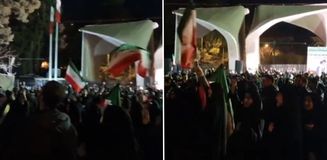 Tahran'da gerilim zirvede, sokaklar tekbir sesleri ile inledi