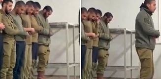 Görüntüleri paylaşıldı! Bunlar da İsrail'in Müslüman askerleri