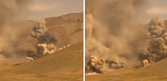 ABD ve İsrail, Devrim Muhafızları Ordusu'nun yeraltı tesisini bombaladı