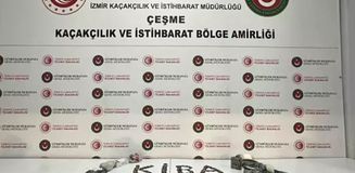 Ticaret Bakanlığı Gümrük Muhafaza ekiplerinden tarihi eser kaçakçılarına ağır darbe Ticaret Bakanlığı Gümrük Muhafaza ekiplerinden tarihi eser kaçakçılarına ağır darbe