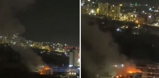 Süleymaniye'ye İHA'lı saldırı! Otelin yakını isabet aldı
