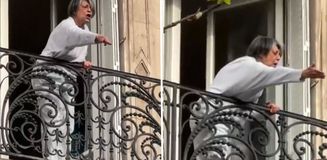 Paris'te bayraklı İran savaşı kutlamasına sert tepki