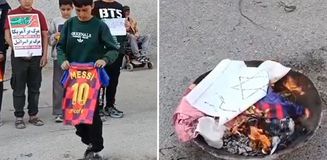 Messi'nin Trump ile görüşmesi İran'da protestolara yol açtı Messi'nin Trump ile görüşmesi İran'da protestolara yol açtı