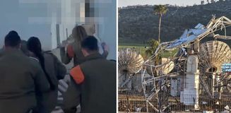 Hizbullah'ın saldırısından İsrail askerleri böyle kaçtı