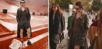 Boran Kuzum'un Paris Moda Haftası tarzı gündem oldu
