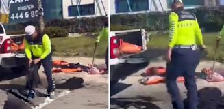 Buca Belediyesi uyuma: Bozuk yolları jandarma onarıyor Buca Belediyesi uyuma: Bozuk yolları jandarma onarıyor