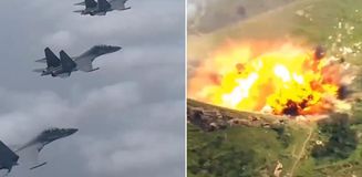 Çin'den gövde gösterisi! J-16 savaş uçakları hedefleri yerle bir etti Çin'den gövde gösterisi! J-16 savaş uçakları hedefleri yerle bir etti