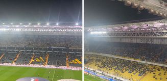 Fenerbahçe taraftarından sessiz protesto