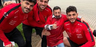 Milli Takım kampına damga vuran ziyaret