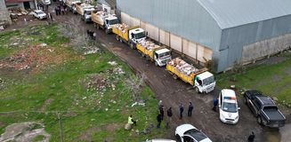 Şanlıurfa'da 50 ton bozuk tavuk eti ele geçirildi Şanlıurfa'da 50 ton bozuk tavuk eti ele geçirildi