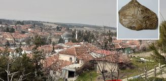 Köyünde yürüyüş yaparken buldu! Milyonlarca yıllık