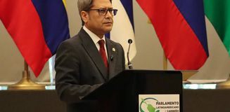Ali Şahin Parlatino'ya hitap etti: Dünya güçlünün adeta bir kraliyet ormanı Ali Şahin Parlatino'ya hitap etti: Dünya güçlünün adeta bir kraliyet ormanı