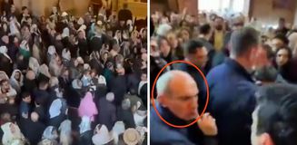 Ermenistan Başbakanı Paşinyan'a saldırı girişimi, kilisede hedef oldu Ermenistan Başbakanı Paşinyan'a saldırı girişimi, kilisede hedef oldu