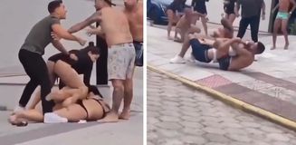 Brezilya'nın en lüks plajında eğlence değil vahşet yaşandı Brezilya'nın en lüks plajında eğlence değil vahşet yaşandı
