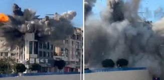 Son zamanların en ağır saldırısı! Ülkenin başkentine bombalar yağdı Son zamanların en ağır saldırısı! Ülkenin başkentine bombalar yağdı