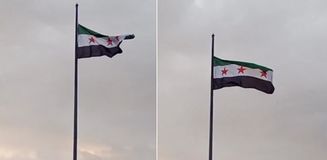 Sınırımızda önemli gelişme! Ve bayrak çekildi