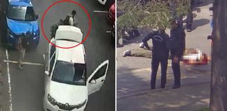 Teröristlerin saldırı öncesi hazırlığı kamerada