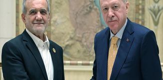 Cumhurbaşkanı Erdoğan ile Pezeşkiyan ateşkesi görüştü