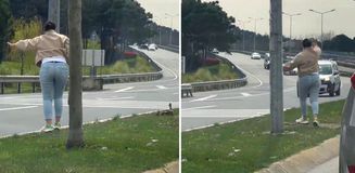 İstanbul'da kaydedildi: izleyenleri ikiye bölen görüntü