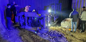 Patates deposunda devrilen forkliftin operatörü öldü Patates deposunda devrilen forkliftin operatörü öldü