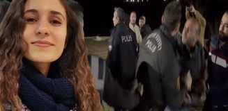 Tunceli Adliyesi önünde bekleyen Gülistan Doku’nun ailesi ile şüpheli yakınları arasında arbede